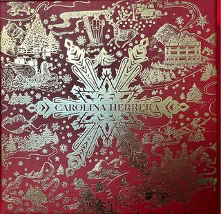 Scatole vuote profumo YSL Black Opium C. Herrera