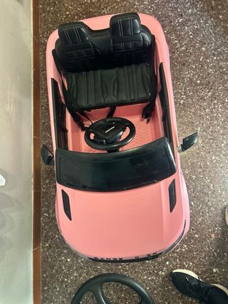 Coche Eléctrico Range Rover Evoque Rosa