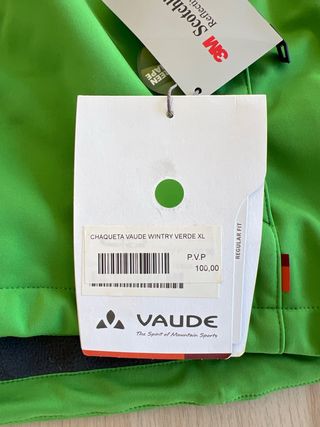 Chaqueta ciclismo Vaude térmica paraviento