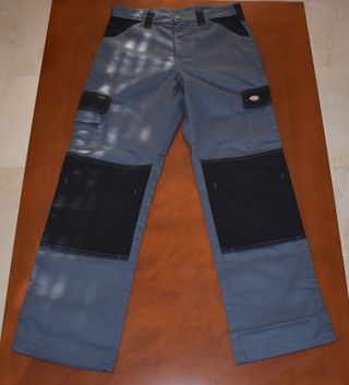 Pantalones de trabajo Dickies grises y negros