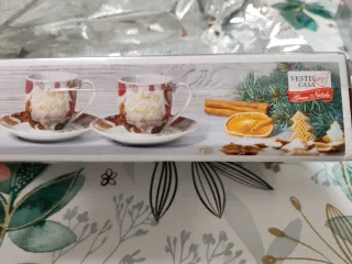 Servizio Caffè Natalizio Merry Ginger 12pz porcell