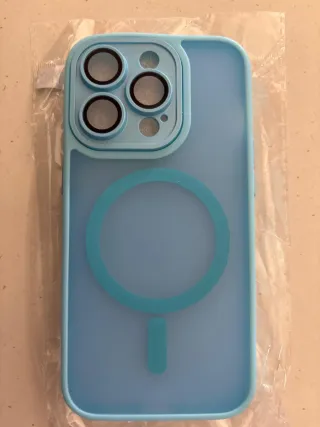 Cover Azzurro per iPhone con MagSafe