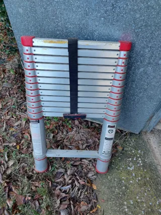 Escalera extensible aluminio