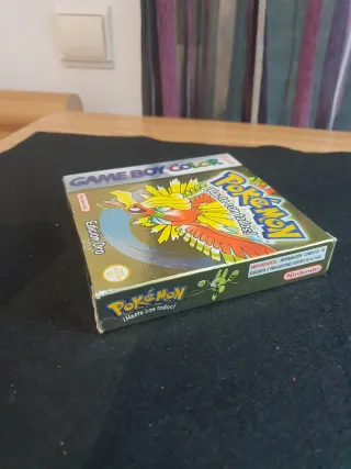 Pokemon Oro Game Boy Color Caja y Cartucho