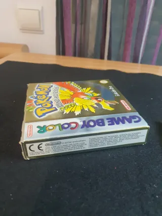 Pokemon Oro Game Boy Color Caja y Cartucho