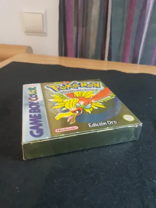 Pokemon Oro Game Boy Color Caja y Cartucho