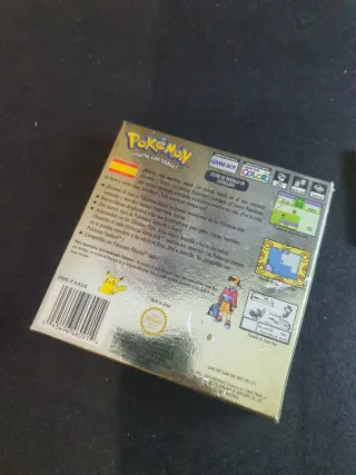Pokemon Oro Game Boy Color Caja y Cartucho