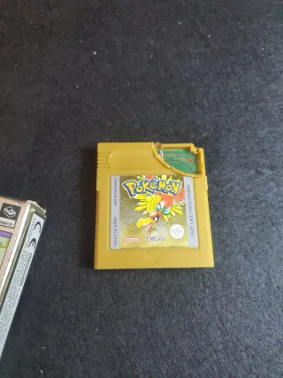 Pokemon Oro Game Boy Color Caja y Cartucho