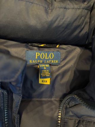 Plumífero Azul Marino Polo Ralph Lauren Niño