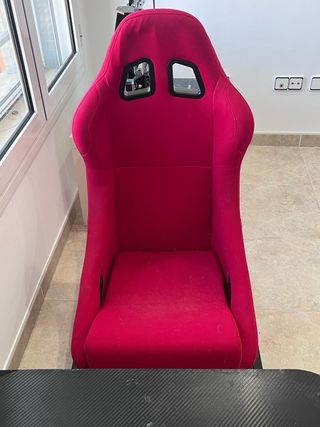 Cockpit Simracing Rojo