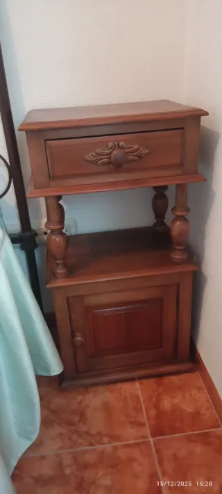 Habitación completa madera rústica