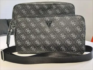 Bolso Guess Negro y Gris