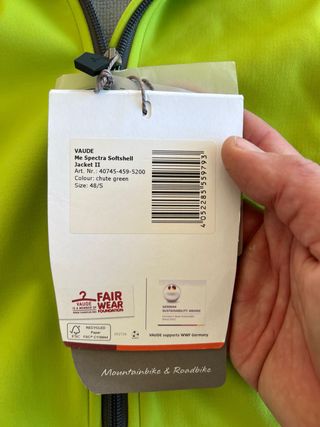 Chaqueta ciclismo Vaude Talla S