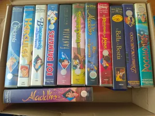 Películas Disney VHS Clásicos