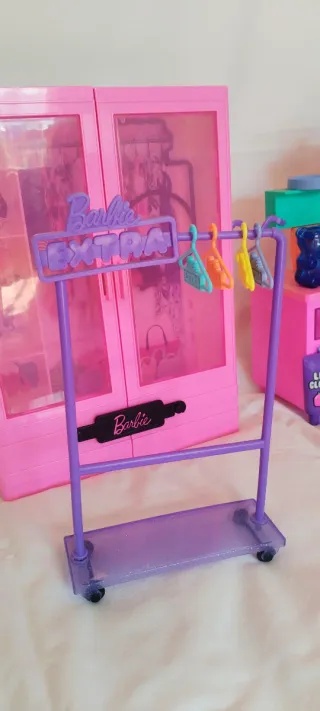 Tocador y Armario Barbie
