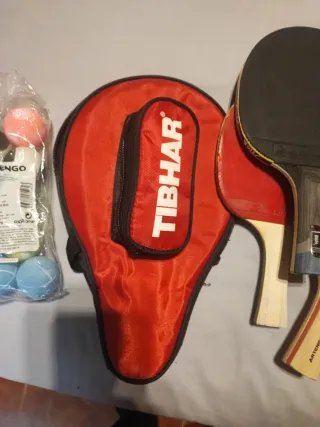 3 Palas Ping Pong y Pelotas