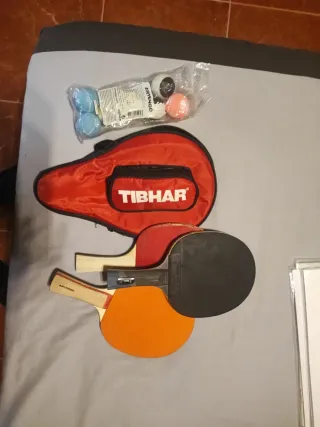 3 Palas Ping Pong y Pelotas