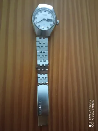 Reloj Citizen 21 Jewels Mujer Plata/Blanco vintage