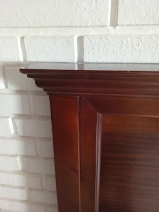 Cabecero de cama de madera
