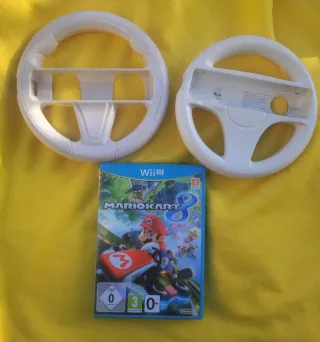 Mario Kart 8 para Nintendo Wii U + Volantes