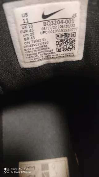 Zapatillas Nike Negras