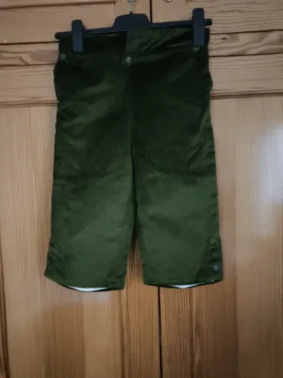 Pantalones de fallero verde niño 8 años