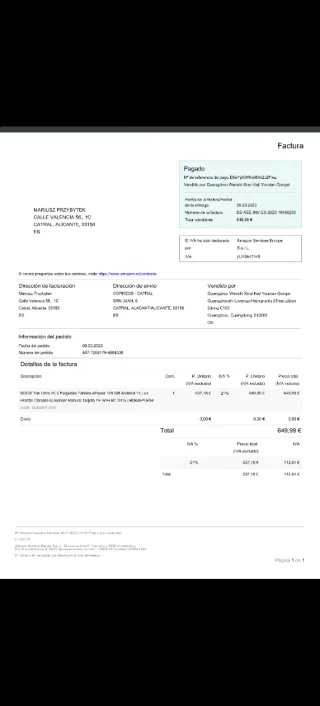 Boox Tab Ultra - E-reader con Lápiz