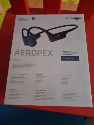 Precintado fabrica.AfterShokz Aeropex Auriculares