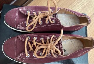 Converse Zapatillas Bajas Rojo/Beige