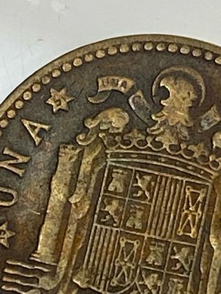 15 Monedas 1 Peseta 1947 Estrellas Varias