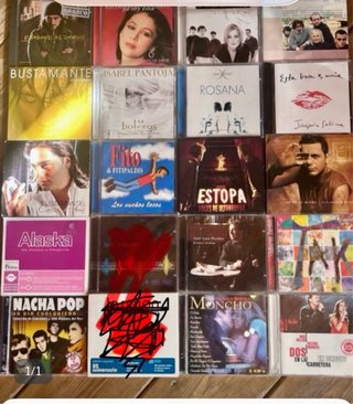 Lote 18 CDs Artistas y grupos Nacionales