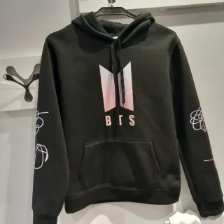 Sudadera BTS Talla Única Negra