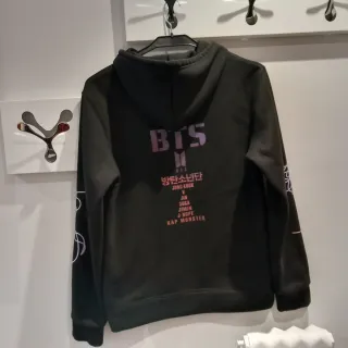 Sudadera BTS Talla Única Negra