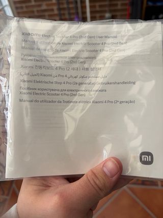 Patinete eléctrico Xiaomi 4 pro 2nd generación