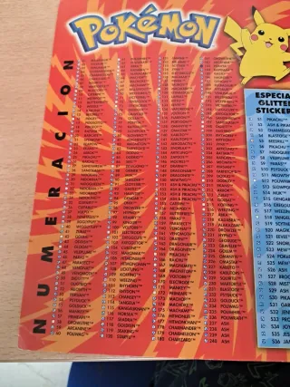 Álbum Stickers Pokémon Merlin 1995