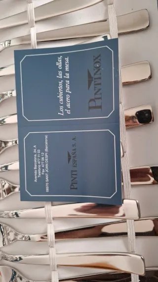 Cubertería Pintinox Completa