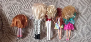 Lote Muñecas Girlz y Bratz