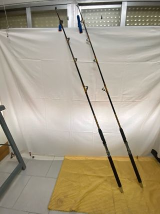 Cañas de pesca a currican