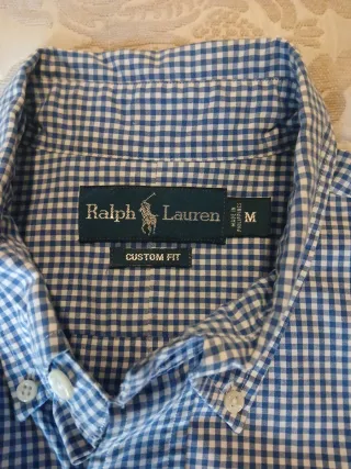Camisa Ralph Lauren Talla M Cuadros