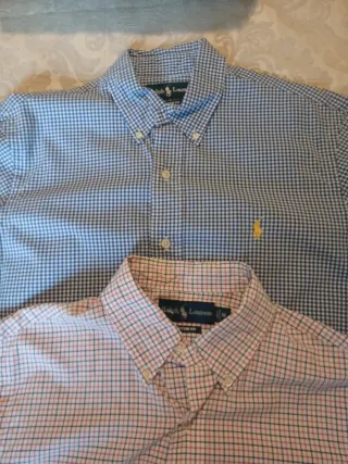 Camisa Ralph Lauren Talla M Cuadros