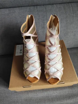 Zapatos Botín Baile Latino Talla 39-40