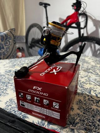 Caña Black Buall HC + Carrete Shimano Fx 25000HG.