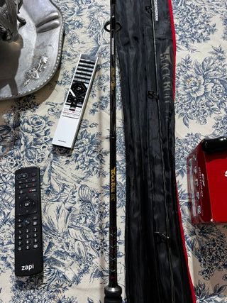 Caña Black Buall HC + Carrete Shimano Fx 25000HG.