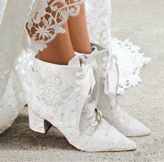 Botines Encaje~Bordado (149,90€)