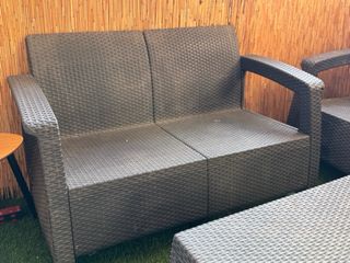 Conjunto Muebles Exterior Ratán