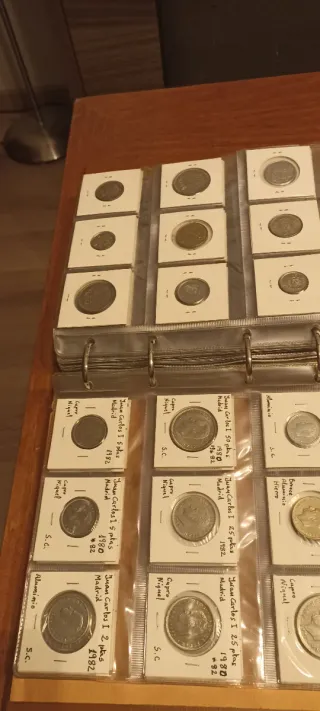 Álbum monedas Juan Carlos I 1975-1999