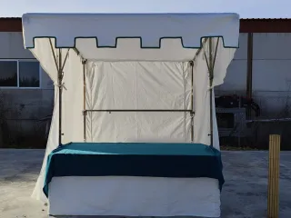 Estructura metálica para parada