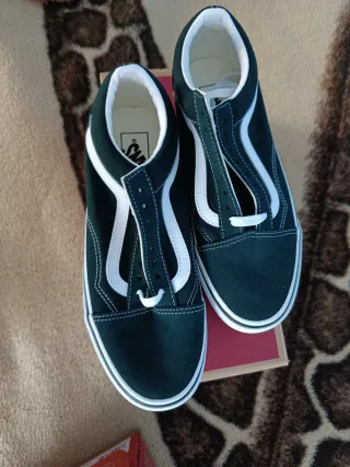 SUPER OFERTA Vans Green Dark theory scrab
