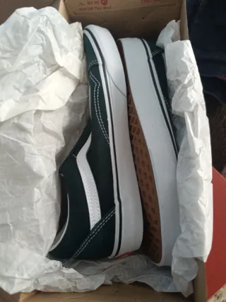 SUPER OFERTA Vans Green Dark theory scrab