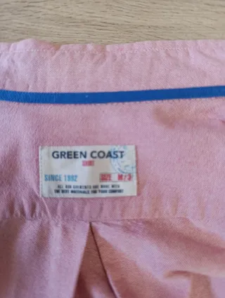 Camisa Green Coast Rosa Talla M